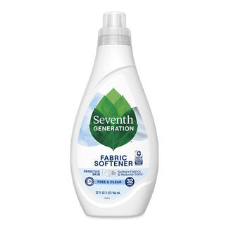 SVG Free and Clear Fabric Softener Front of Back