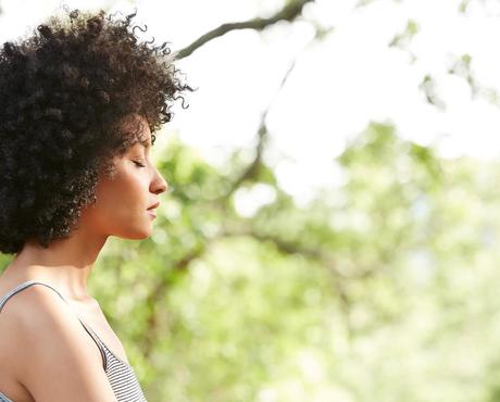 Woman Relaxing in the Sun