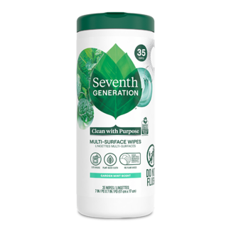 Cleaning Wipes - Garden Mint - 35ct