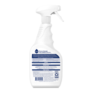 Back view: Disinfecting Hydrogen Peroxide Cleaner - Fragrance Free