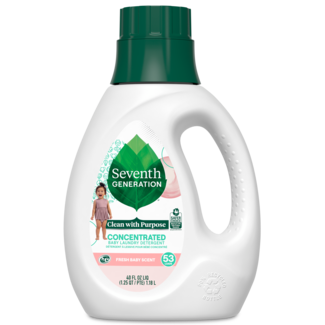 Concentrated Baby Laundry Liquid Fresh Scent - Front of Bottle