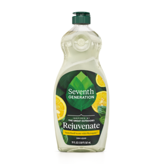 Yuzu Basil Hand Dish front of bottle
