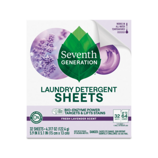 Lavender Laundry Sheets - Front of Pack