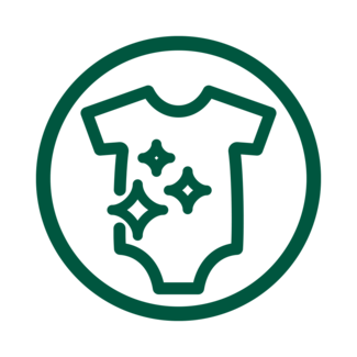 Baby Onesie Icon - Green