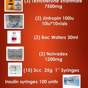 Jintropin HGH w/ Testosterone Cycle